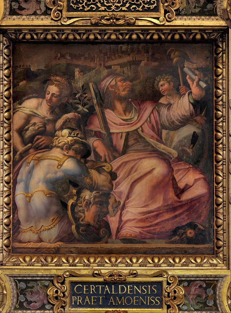 Allegoria di Certaldo - Palazzo Vecchio, Firenze